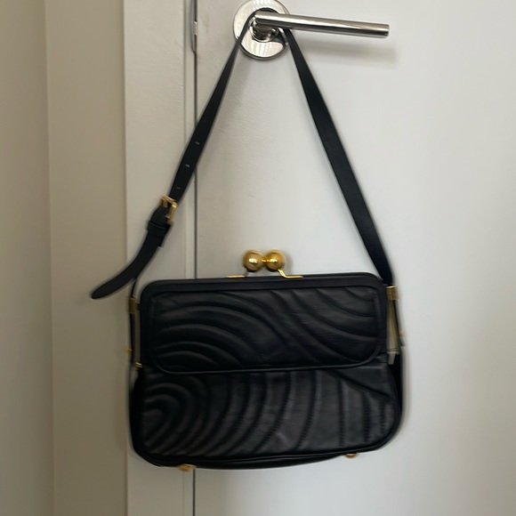 Vintage genuine leather shoulder bag by Paul Smith - Picture 1 of 8